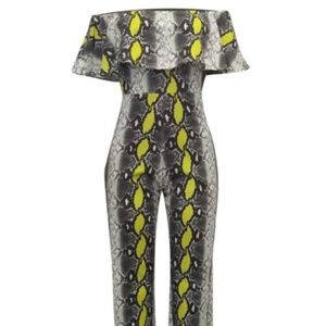Snake Skin Jumpsuit